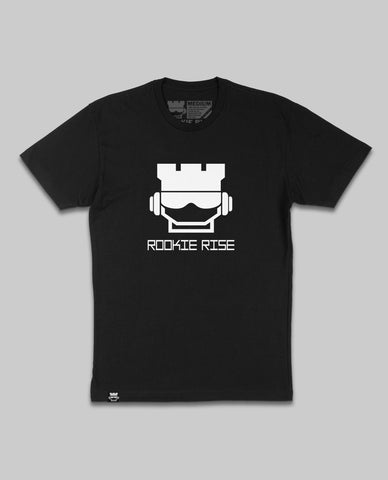 Rook Face Tee - Black/White