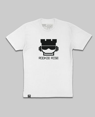 Rook Face Tee - White/Black